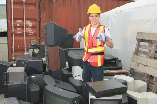 House clearance work in Bracknell Forest showing organized removal of items